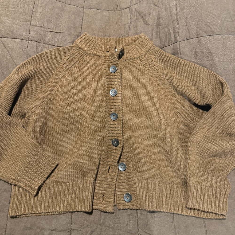 Sister Katie Carolyn Cashmere Cardigan Medium Brown $398 James Street